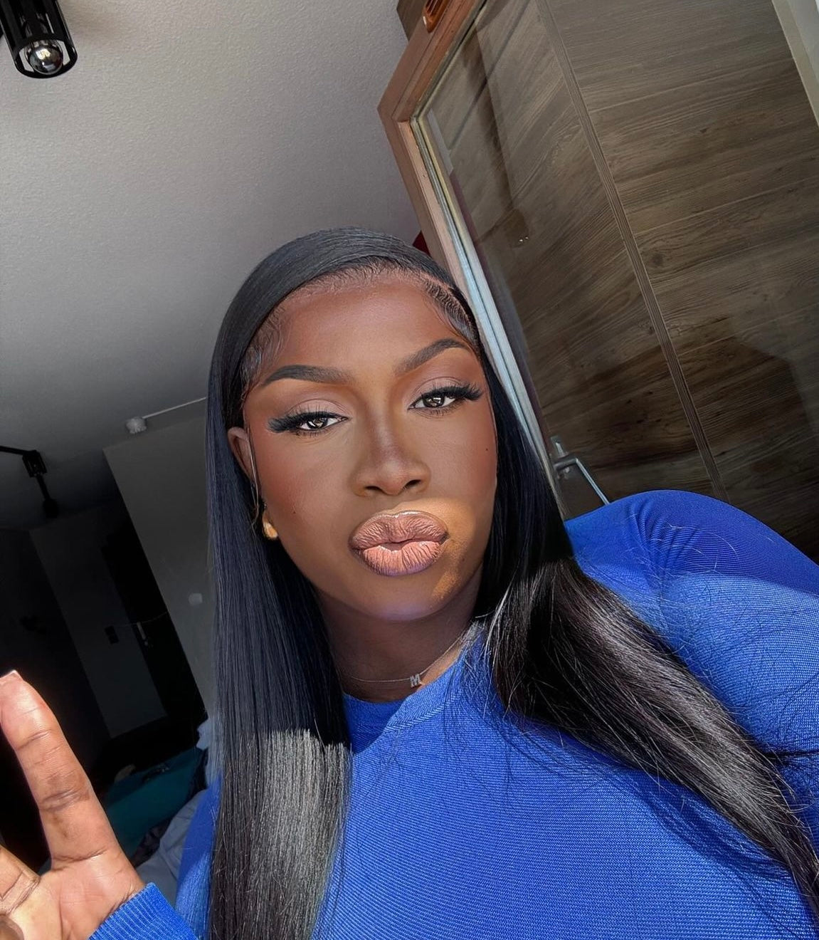 Teddy’s Hair Straight frontal 13X6